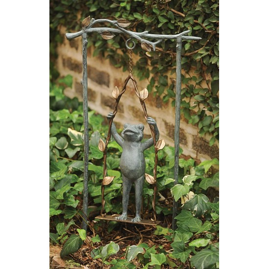 Frog on Swing