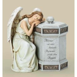 Always In Our Hearts Angel  Memorial Garden Statue