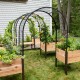 "EcoGrow Self-Watering Elevated Garden Bed with Clever Arch"