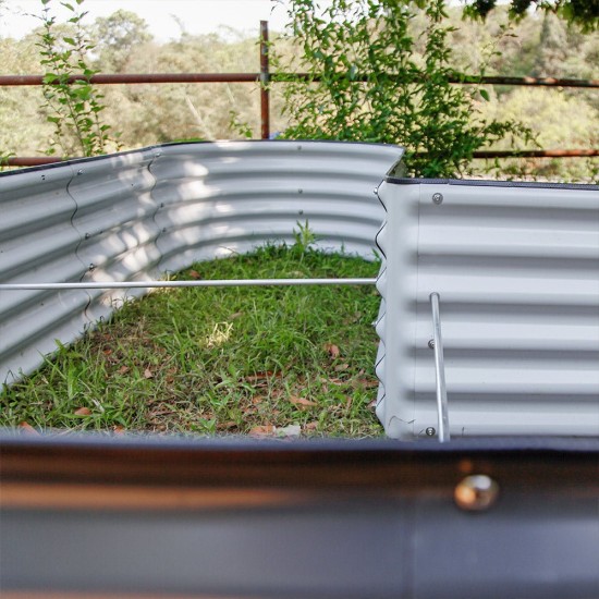Bracing Rods for Reinforcing Extra-Long Raised Beds-Twin Pack