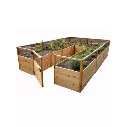 Garden in a Box Cedar Raised Bed, 8' x 12'