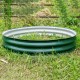 8'' Tall 42'' Round Metal Raised Garden Beds