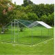 【Home&Garden】Extra Large Metal Chicken Coop Walkin Poultry Cage Rabbits Habitat Cage(19.6'Lx9.8'Wx6.5'H)