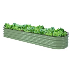11'' Tall 6.5'x2' Metal Raised Garden Beds (6 in 1)