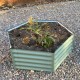 17"Tall 3.5'x4' Hexagon Metal Raised Garden Beds