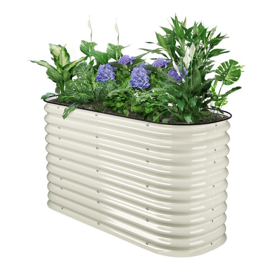 32'' Tall 5'x2' Metal Raised Garden Beds (4 in 1)