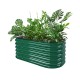 17"Tall 3.5'x2' Metal Raised Garden Beds (2 in 1)