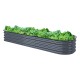 11'' Tall 6.5'x2' Metal Raised Garden Beds (6 in 1)