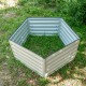 17"Tall 3.1'x3.2' Pentagon Metal Raised Garden Beds