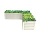 17'' Tall Rectangle Large L Shaped Raised Garden Bed