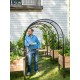 2' x 4' Arch Trellis with Planter Boxes