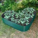 17" Tall Heart-shaped Metal Raised Garden Beds