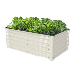 17"Tall 3.5'x2' Rectangle Metal Raised Garden Beds