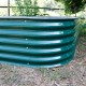 17" Tall L-Shaped Metal Raised Garden Beds
