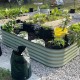 12-in-1 Modular Metal Raised Garden Bed"