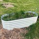 17" Tall 5x2 Metal Raised Garden Beds (4 in 1)