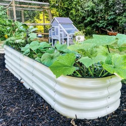 17'' Tall 8x2 Metal Raised Garden Beds (9 in 1)