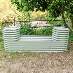 32'' Tall Castle Metal Raised Garden Beds