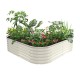 17" Tall Heart-shaped Metal Raised Garden Beds