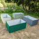 17"Tall 3.5x2 Rectangle Metal Raised Garden Beds