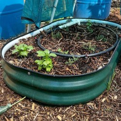 8'' Tall 3.5'x2' Metal Raised Garden Beds (2 in 1)