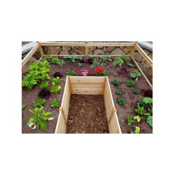 Garden in a Box with Deer Fence, 8' x 12'