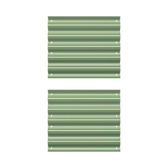 Side Panels To Extend 17"/32" Tall Metal Raised Garden Beds -2 Pics