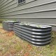 17" Tall 5'x2' Metal Raised Garden Beds (4 in 1)