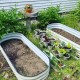 8'' Tall 5'x2' Metal Raised Garden Beds (4 in 1)