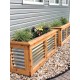 Vegeta Corrugated Metal Raised Garden Bed