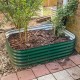 17'' Tall 6.5'x2' Metal Raised Garden Beds (6 in 1)