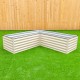 17'' Tall Rectangle Large L Shaped Raised Garden Bed