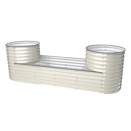 32'' Tall Castle Metal Raised Garden Beds