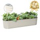 17'' Tall 6.5x2 Metal Raised Garden Beds (6 in 1)