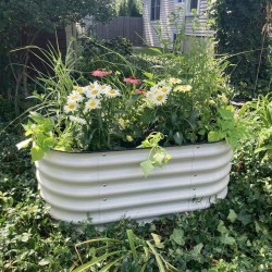 17"Tall 3.5'x2' Metal Raised Garden Beds (2 in 1)