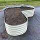 17" Tall Heart-shaped Metal Raised Garden Beds