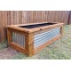 Vegeta Corrugated Metal Raised Garden Bed