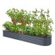 11'' Tall 8x2 Metal Raised Garden Beds (9 in 1)