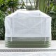 Raised Garden Bed Cover System ( Arched frame/Net cover/PE Cover)