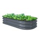 8'' Tall 3.5'x2' Metal Raised Garden Beds (2 in 1)