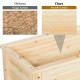 Wooden Outdoor Raised Garden Bed with Storage Shelf