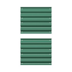 Side Panels To Extend 17"/32" Tall Metal Raised Garden Beds -2 Pics