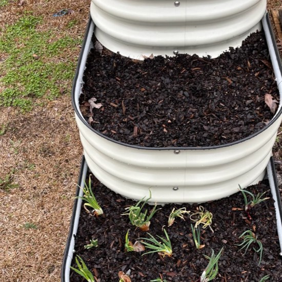 32'' Tall Terraced Large Size Metal Raised Garden Beds