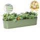 17'' Tall 6.5x2 Metal Raised Garden Beds (6 in 1)
