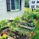 8'' Tall 5'x2' Metal Raised Garden Beds (4 in 1)