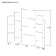 Wall Trellis (Zn-Al-Mg stainless steel) For 8 ft.L / 6.5 ft.L
