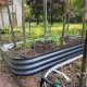 11'' Tall 8x2 Metal Raised Garden Beds (9 in 1)