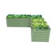 17'' Tall Rectangle Large L Shaped Raised Garden Bed