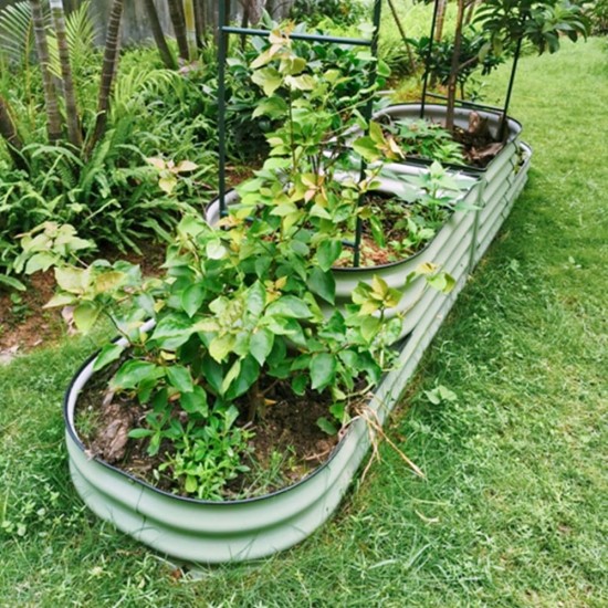 17'' Tall Tiered Metal Raised Garden Beds