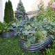 17" Tall U-Shaped Large Size Metal Raised Garden Beds